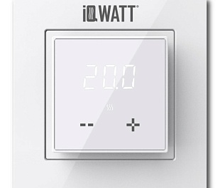 Электронный термостат IQ THERMOSTAT D white в Москве, Реутове, Химках и Балашихе