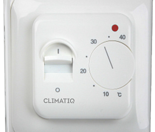 Терморегулятор с ручным управлением CLIMATIQ BT (white) в Москве, Реутове, Химках и Балашихе